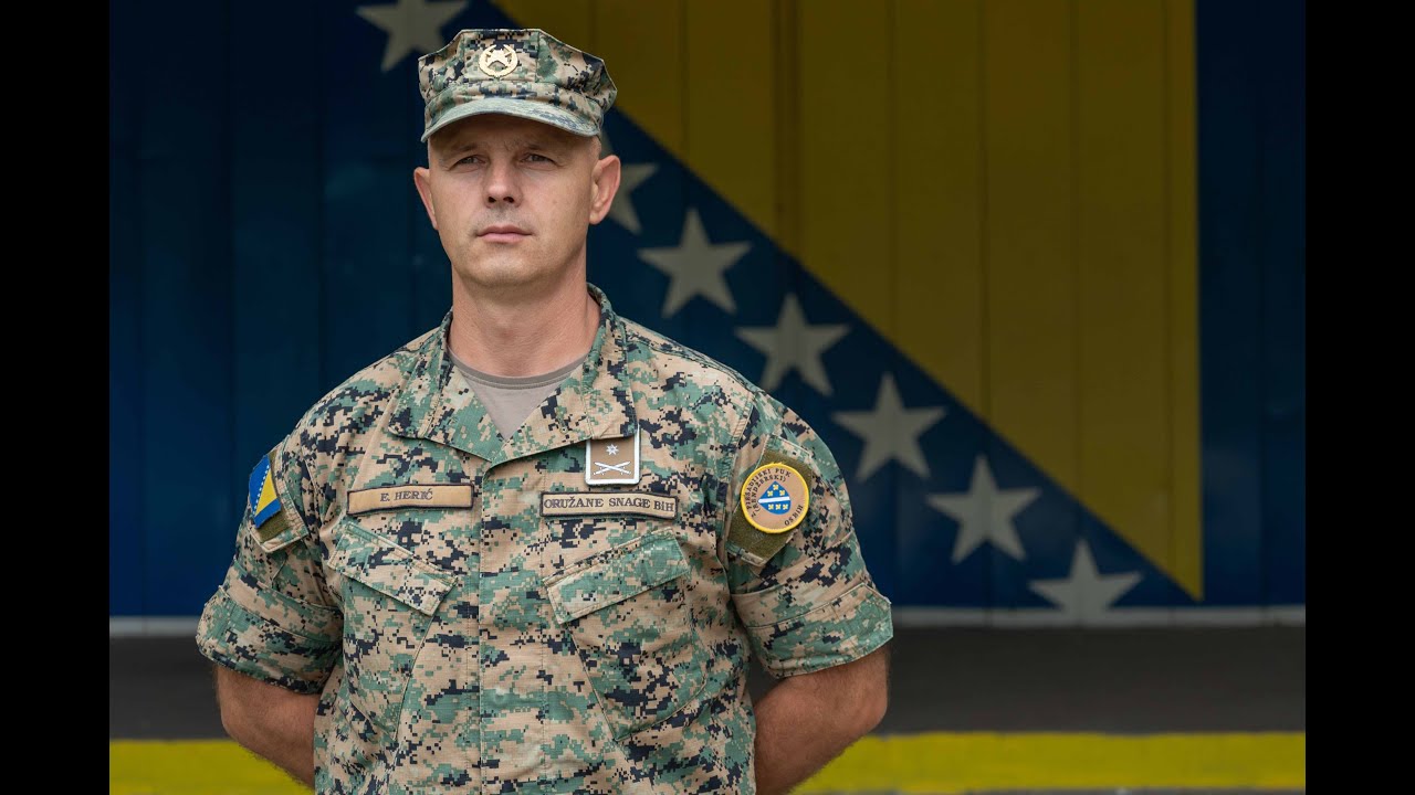 Meet Enis - AF BiH Light Infantry Battalion Group Commander