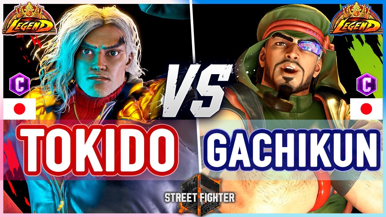 SF6 🔥 Tokido (Ken) vs Gachikun (Rashid)  🔥 Street Fighter 6