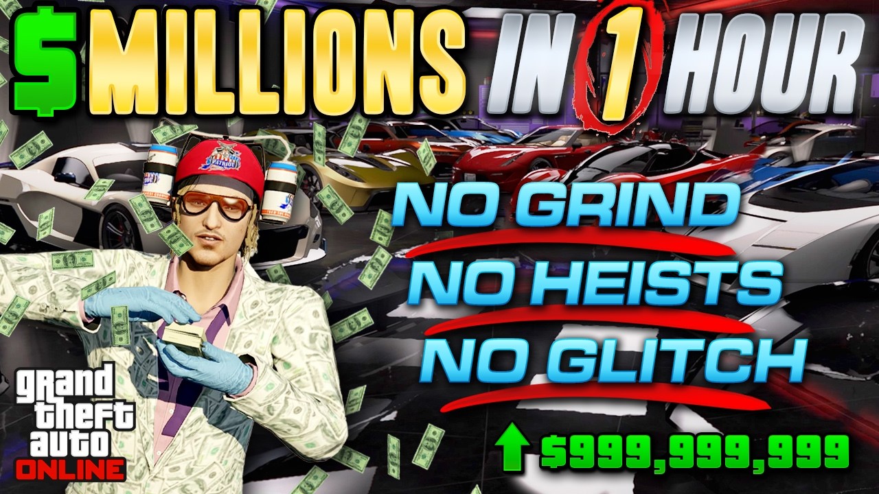 GTA BILLIONAIRE 1 HOUR a Week EASY Money Method - GTA Online Public Session Full Gameplay 2026