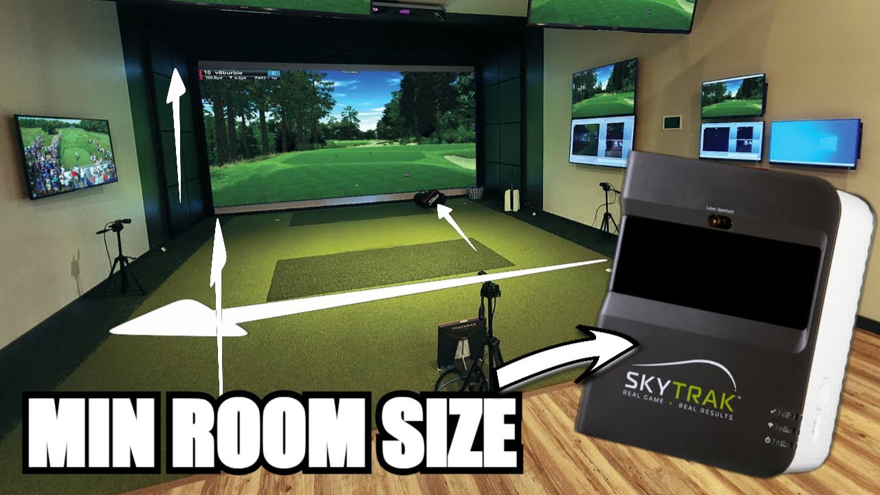 Skytrak Golf Simulator - Room Size Requirements Exposed