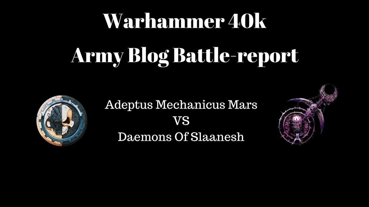 Army Blog Battle Report: Admech 2