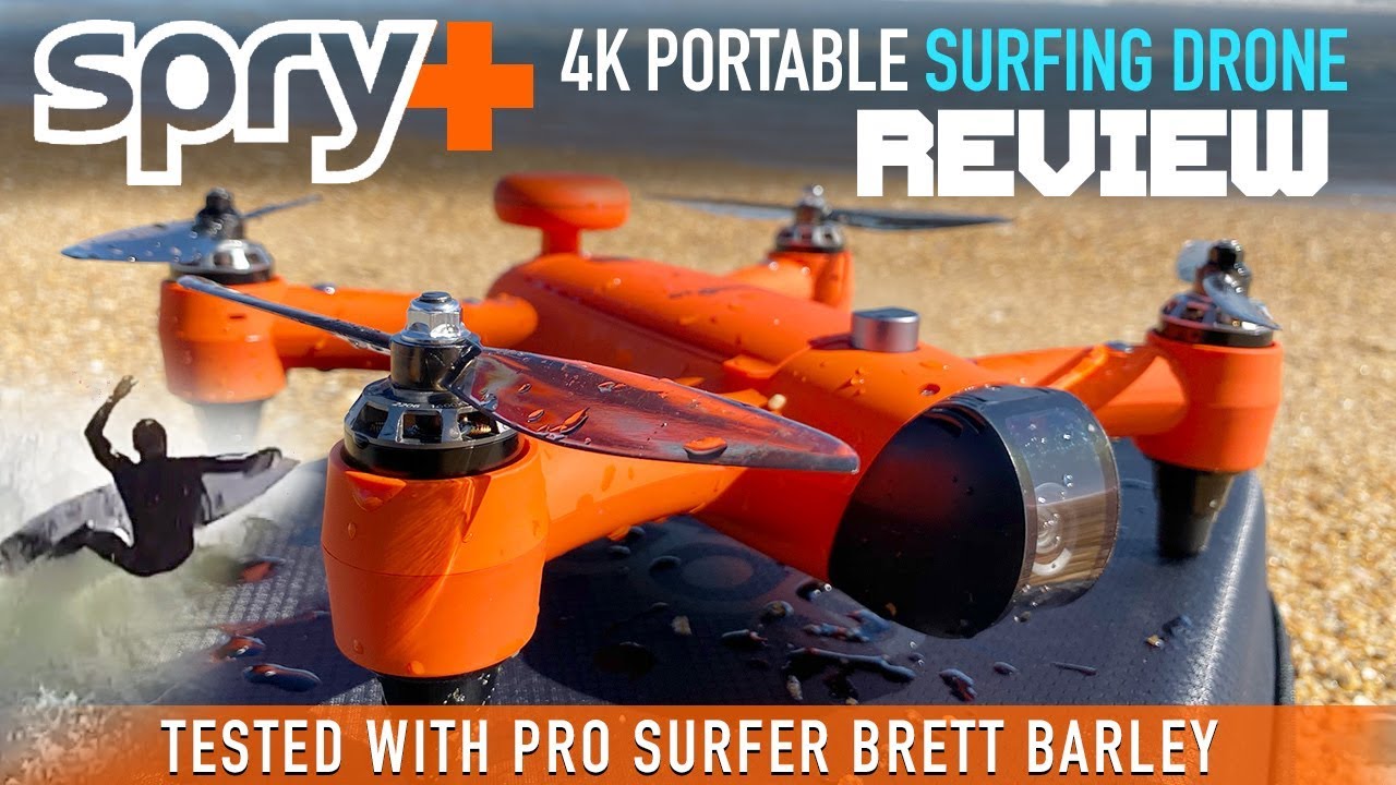 Swellpro Spry Plus Review with O’NEILL PRO SURFER Brett Barley