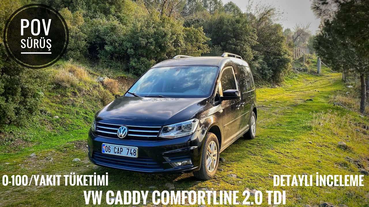 VOLKSWAGEN CADDY POV SÜRÜŞ | 2.0 TDI DSG PERFORMANSI NASIL | COMFORTLINE YETERLİ Mİ? | İNCELEME
