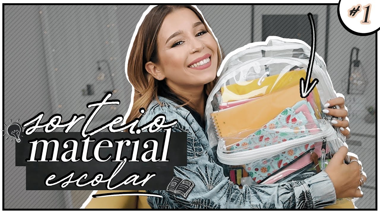 SUPER GIVEAWAY DE MATERIAL ESCOLAR + SURPRESA! EP.1 #ROCHIBTS2018 | Inês Rochinha