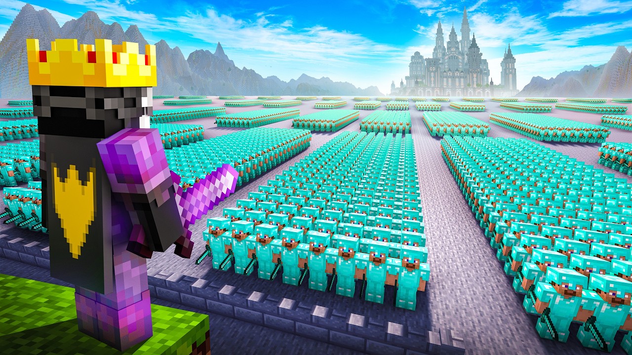 Jak jsem OVL&Aacute;DL NEJVĚT&Scaron;&Iacute; Minecraft SMP
