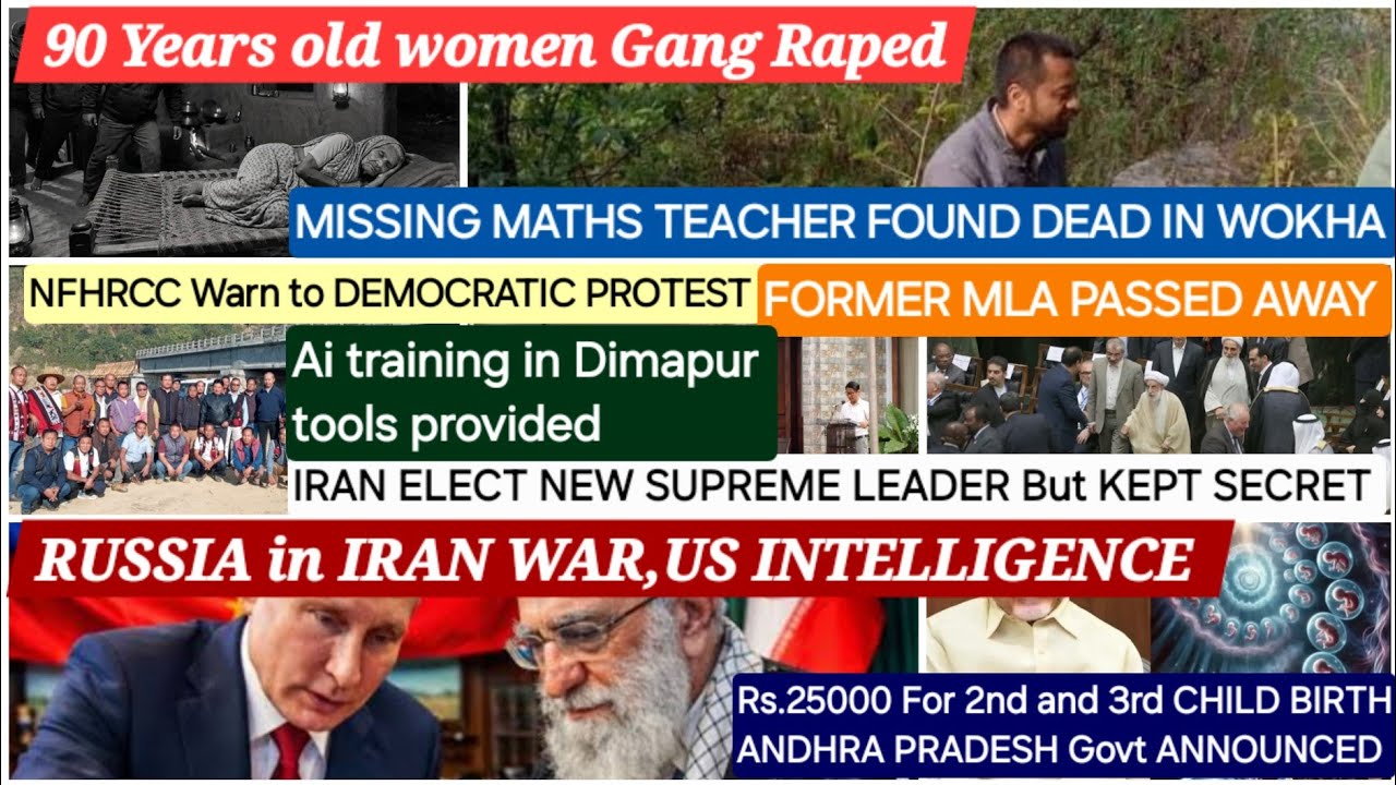 NAGAMESE KHOBOR 9 March 2026LATEST NEWS 