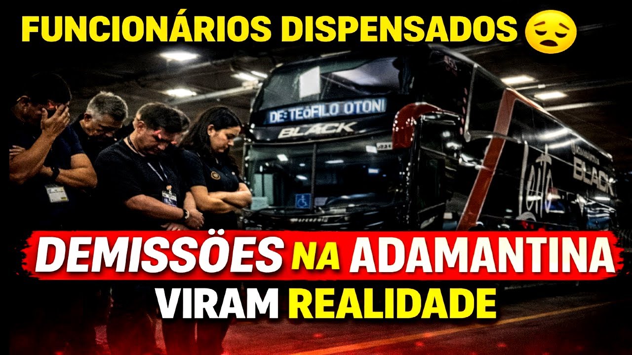 ADAMANTINA começou as Demissões - Colisão BRASIL SUL - REUNIDAS PAULISTA EMITE NOTA aos motoristas