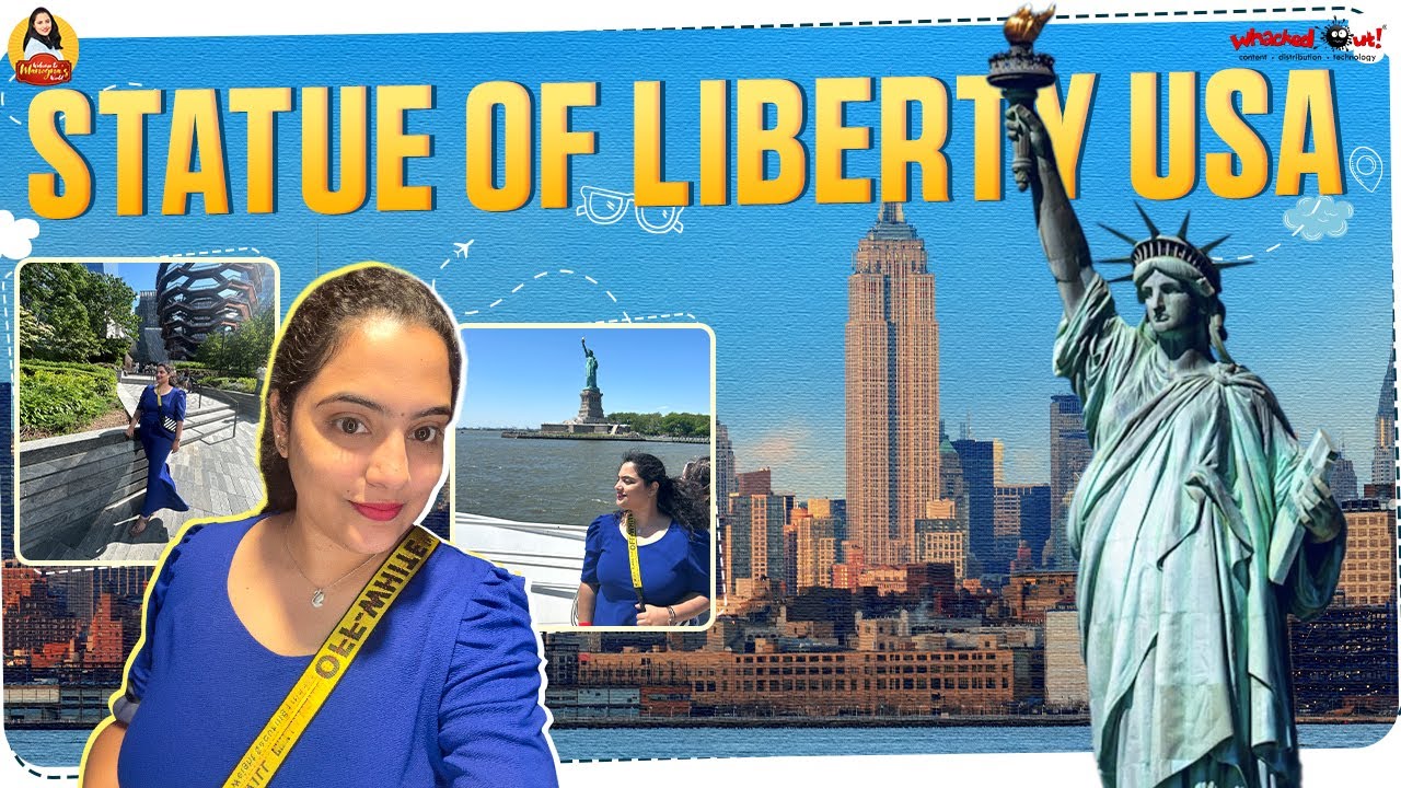 Statue Of Liberty USA🗽| Telugu Travel Vlogs | USA Travel Series 2025 | Manogna Suryadevara