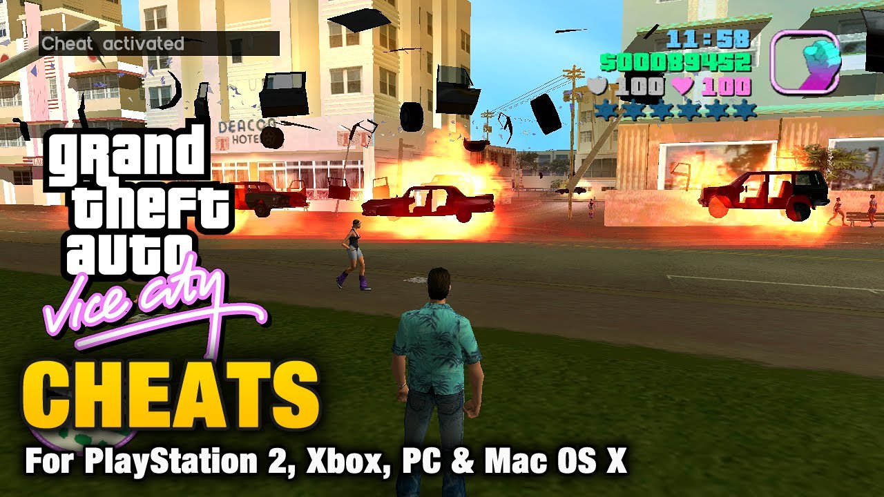 GTA Vice City Cheats