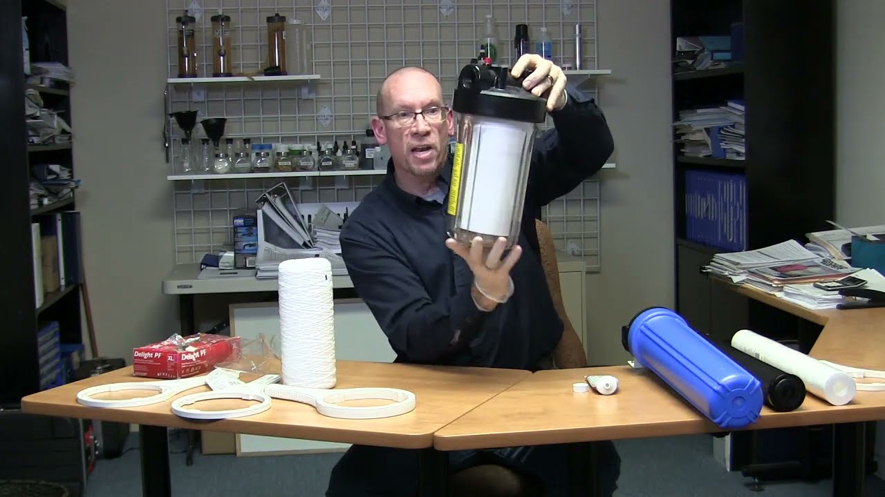 Changing Filters in a Water Depot Filter Housing