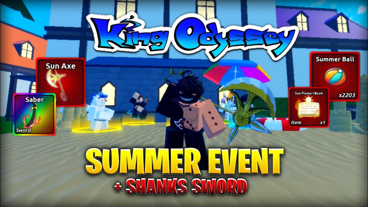 King Odyssey | SUMMER EVENT | Guia Completo Do Evento De Verão + Como Pegar Saber 