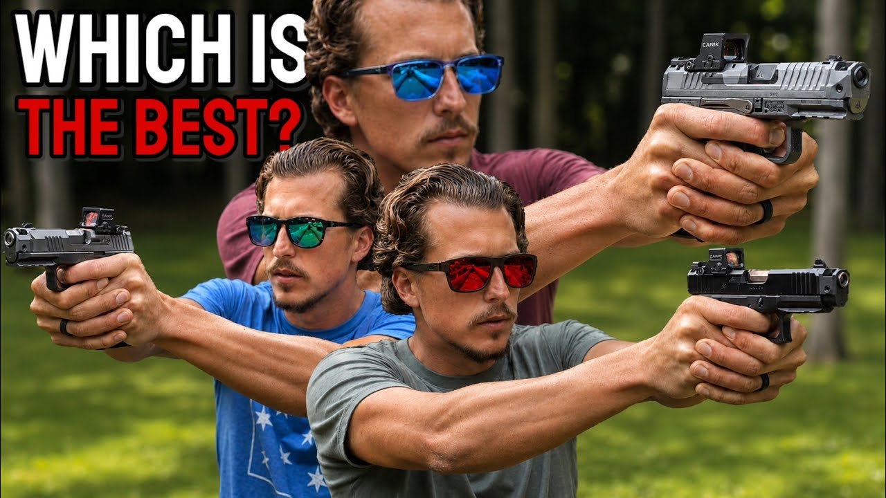 Canik Radian против Glock 43x против Sig Xmacro