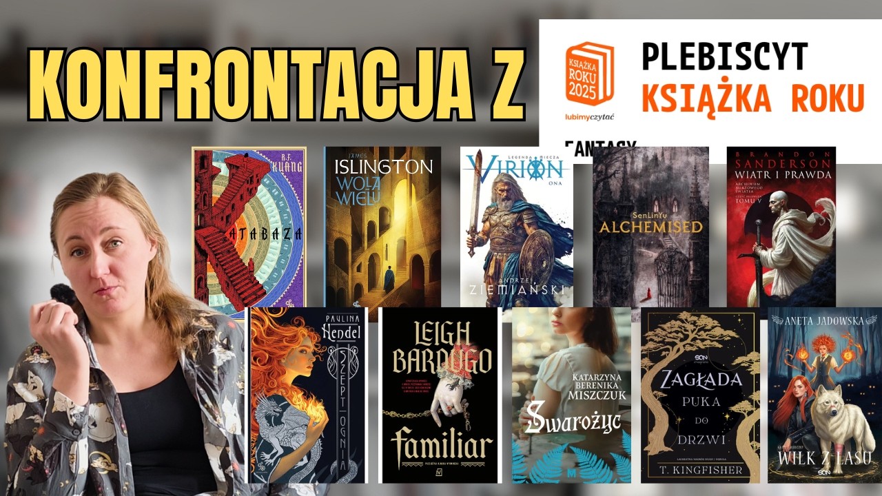 Książka Roku 2025 Lubimyczytać | Fantastyka
