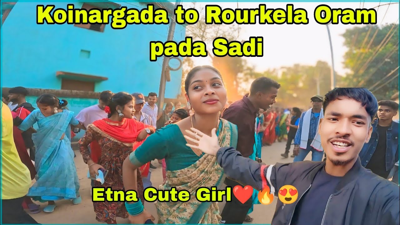 Koinargada to Rourkela Oram pada Sadi Barat Full Enjoy ❤️💃🕺