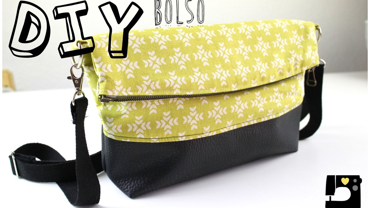 DIY: Tutorial Bolso estilo clutch. PATRONES GRATIS