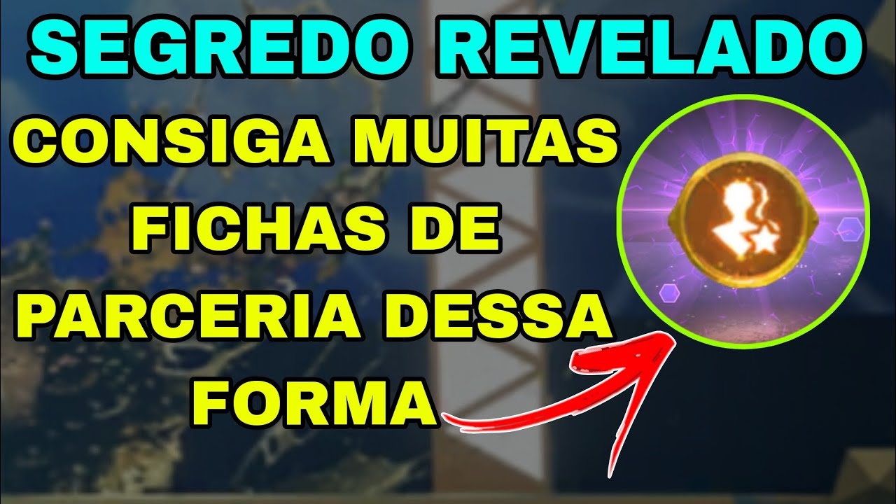 COMO CONSEGUIR FICHA DE PARCERIA NO FREE FIRE, COMO PEGAR TOKEN DE PARCERIA NO FREE FIRE EM 2023
