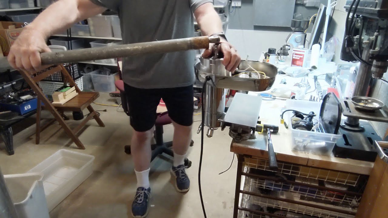 Tightening a La Pavoni Boiler