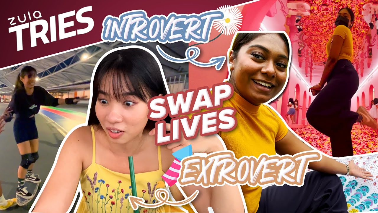 Extrovert And Introvert Swap Lives For 24 Hours | ZULA Tries