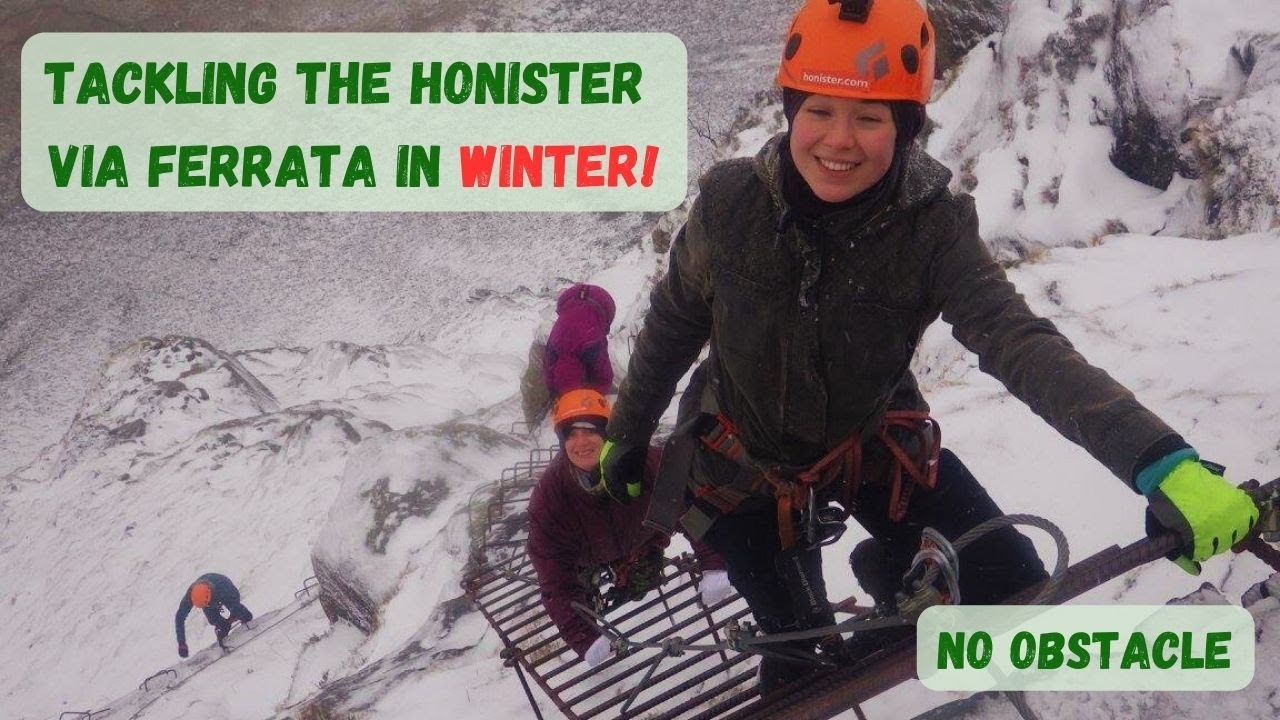 Tackling the Honister Via Ferrata in Winter!