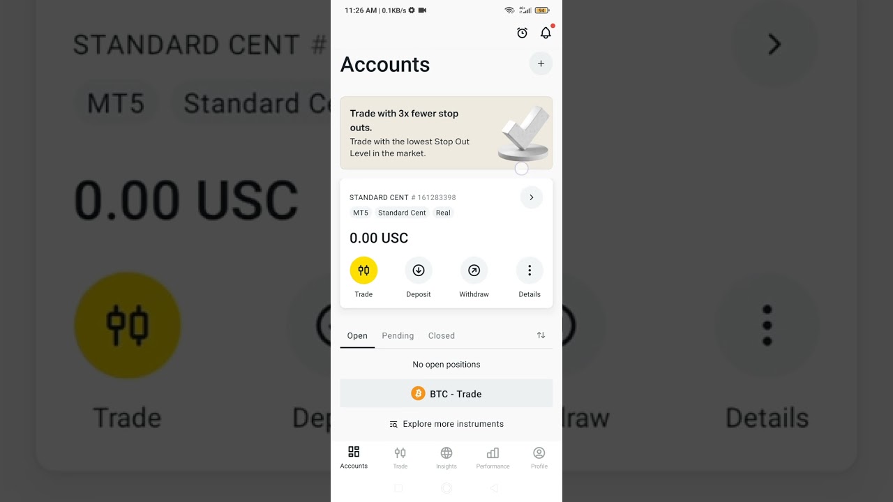 How to Open Cent Account in Exness for Small Amount with less than 5USD (Create Exness Cent Account)