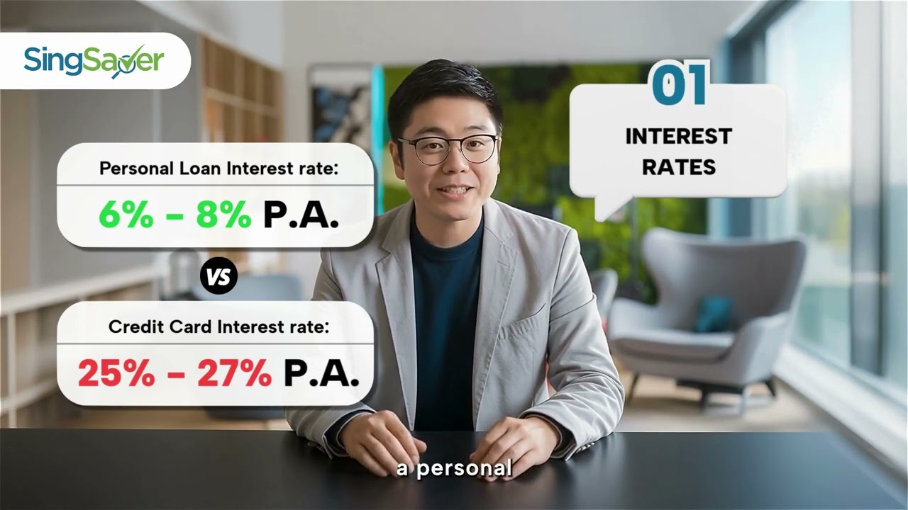 Personal Loan vs Credit Card in Singapore: Which Should You Use in 2026?