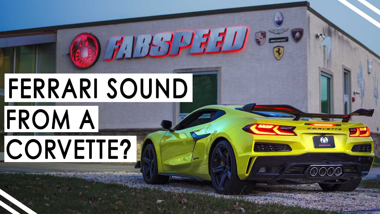 Corvette C8 Z06 2023+ | Fabspeed Supersport X-Pipe Exhaust & High Flow Sport Cats | 