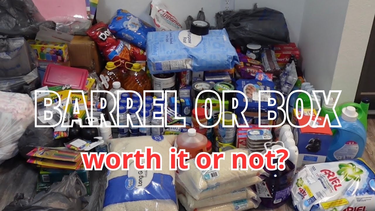 Packing a barrel to ship to Jamaica| Is it worth it or Not?