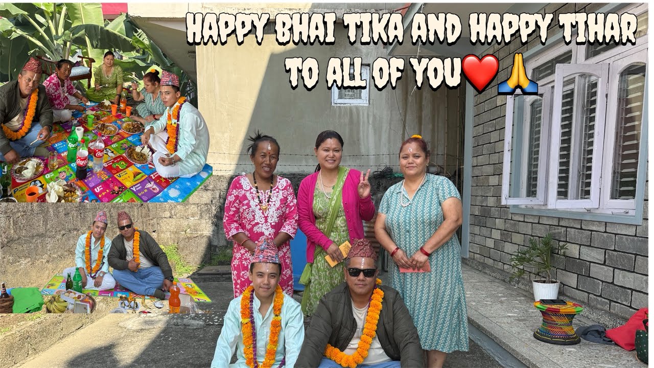 Happy bhai tika and happy tihar to all of you❤️🙏 #bhaitika 