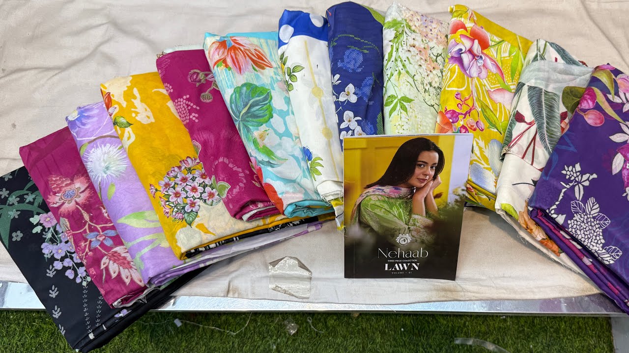 Nehaab Premium Lawn By GullJee 