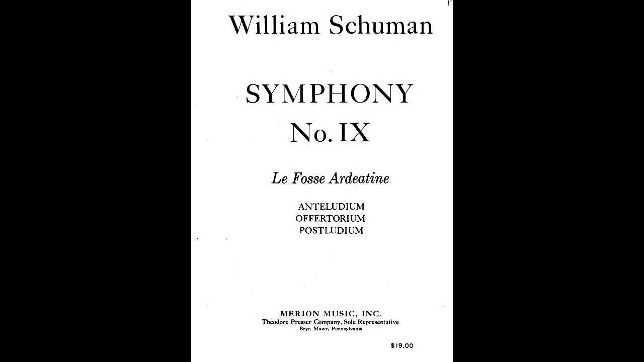 William Schuman - Symphony No. 9 