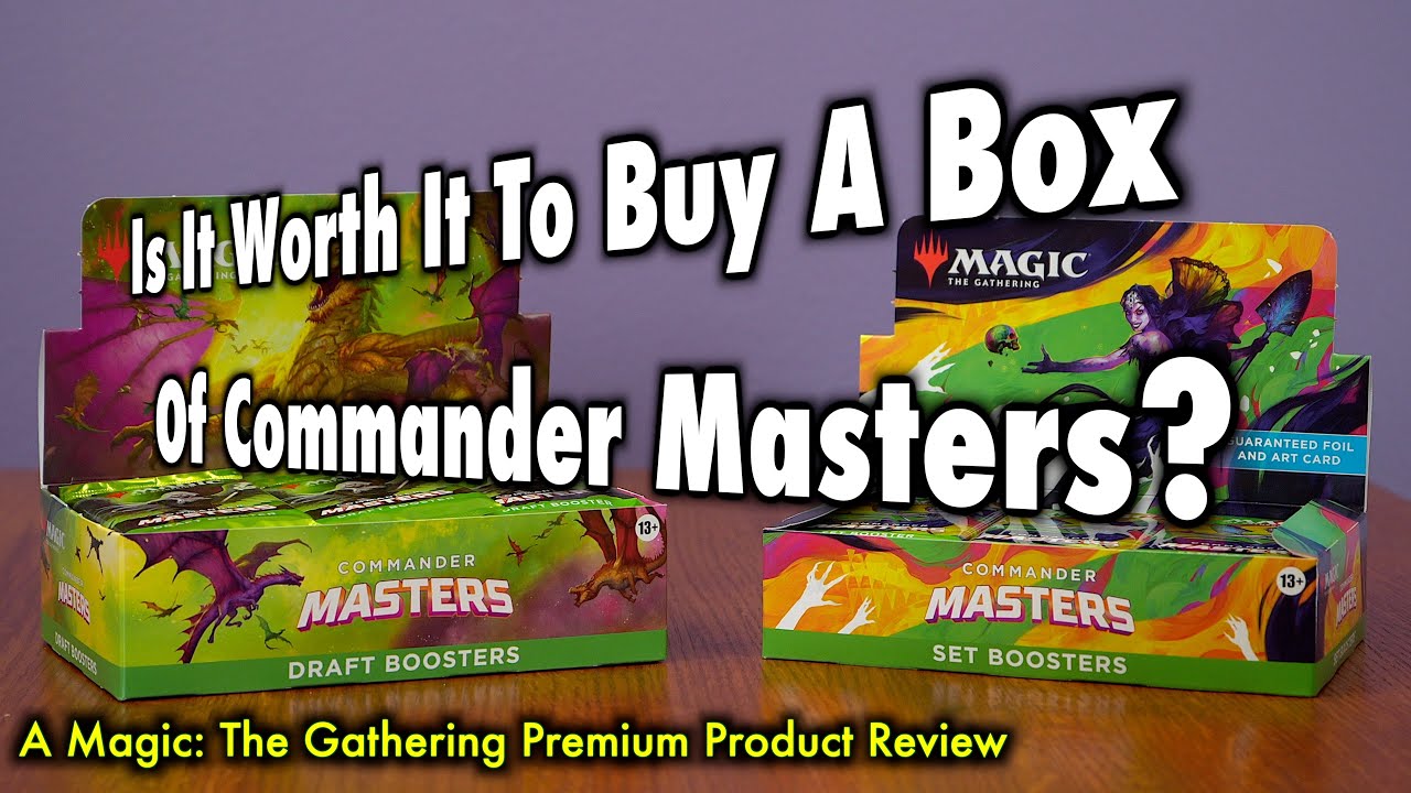 Стоит ли покупать коробку Commander Masters? Обзор Magic: The Gathering Premium