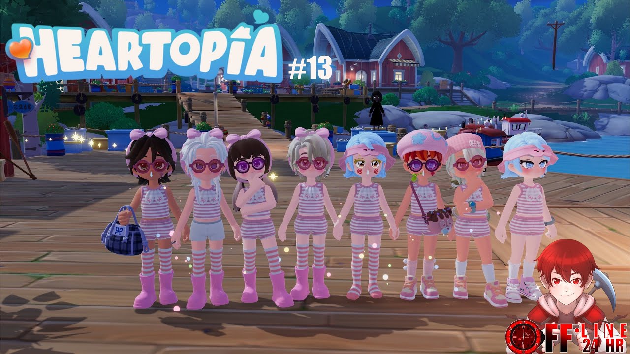 Heartopia - ฟาร์มเงินชิลๆ เสาร์นี้มีล้านหมดล้าน รอเก็บดาวตกตอนเที่ยงคืนกันครับ - Part13 #heartopia