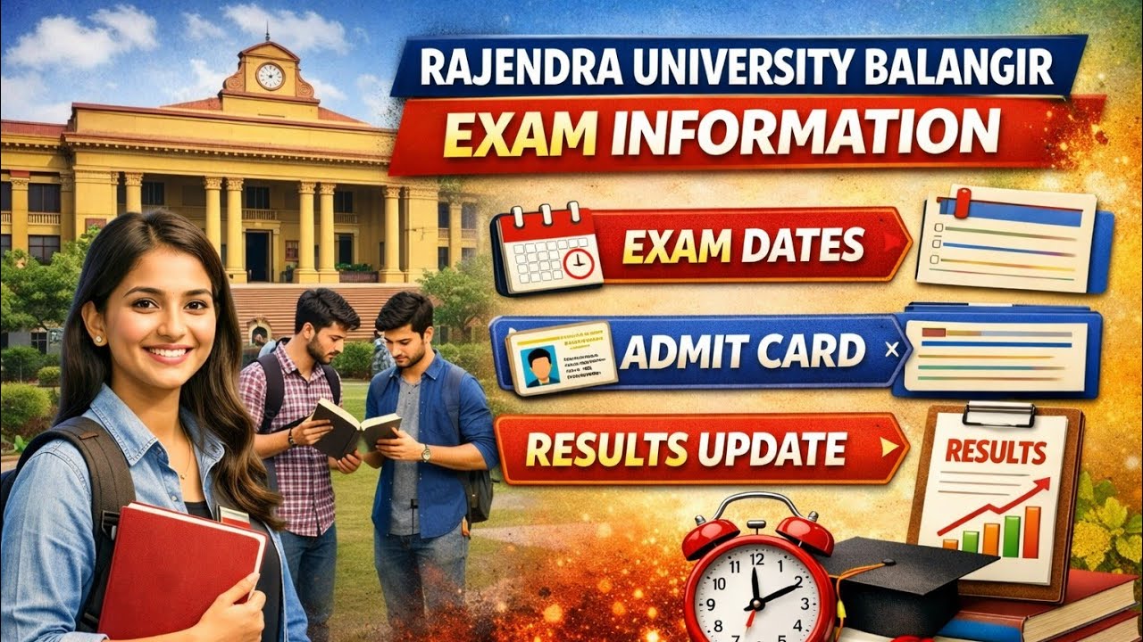 Rajendra University 6th Semester Exam Notification Out! (Full Details)