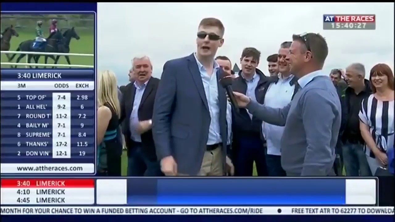Hilarious Limerick Horse Owner Gives Live Interview