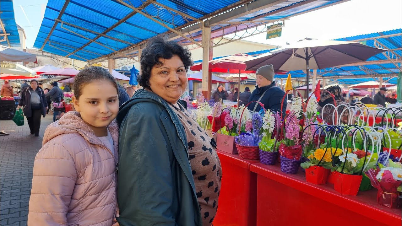La Cumpărături in Piata Cu Fiicele Mele ❤️🥰❤️#facts #retetasimpla #familyvlog #foodie #recipe #fy
