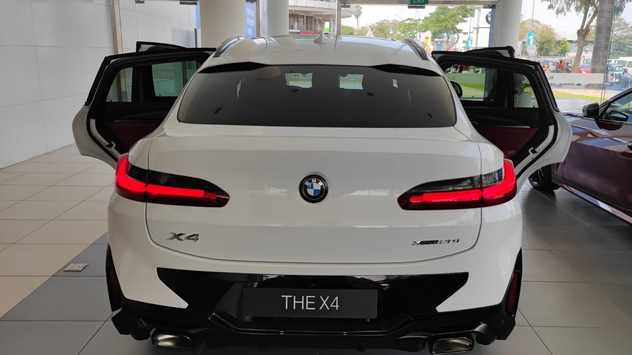 2023 New BMW X4 xDrive 20i M Sport White Color