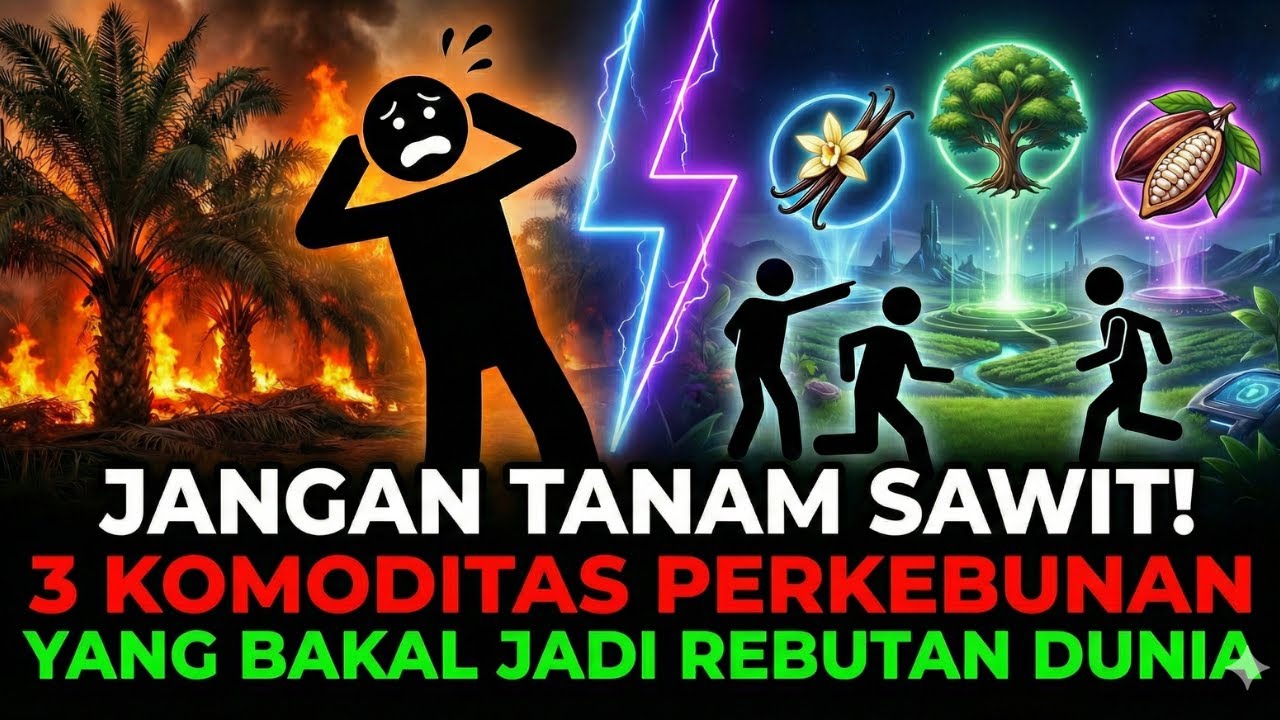 JANGAN TANAM SAWIT! 3 KOMODITAS PERKEBUNAN YANG BAKAL JADI REBUTAN DUNIA