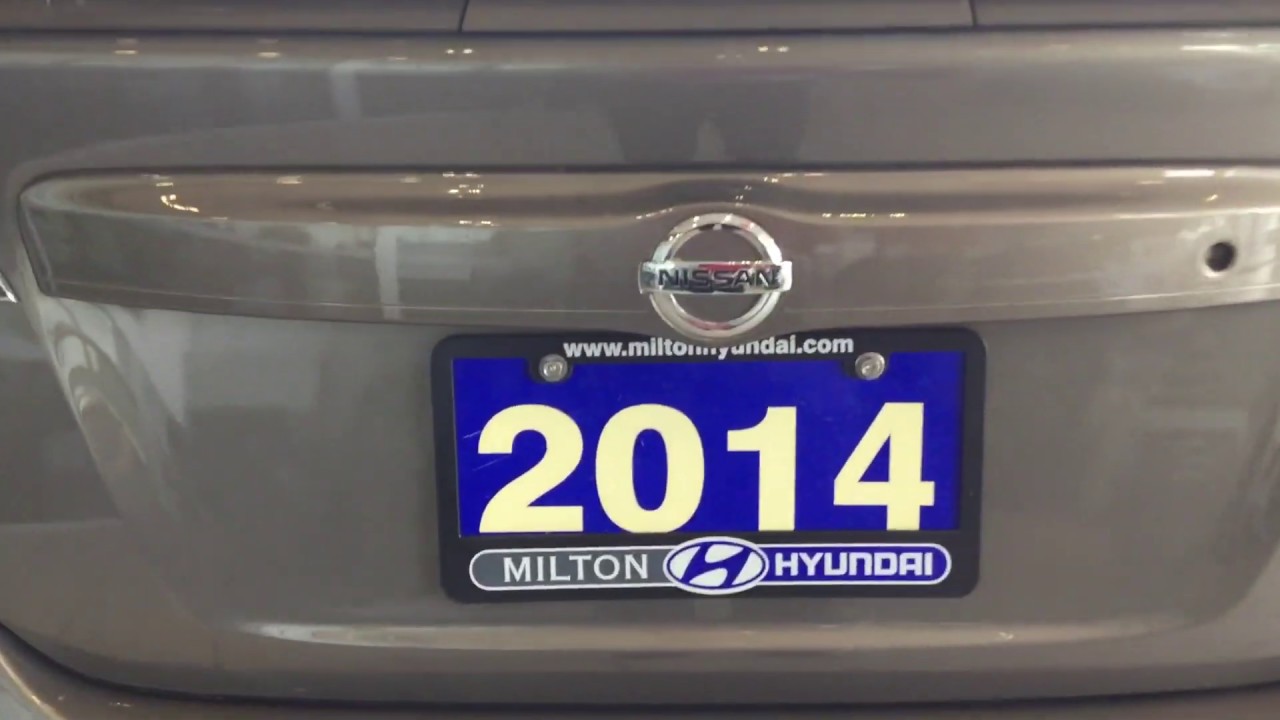 2014 Nissan Versa SL - Milton Hyundai