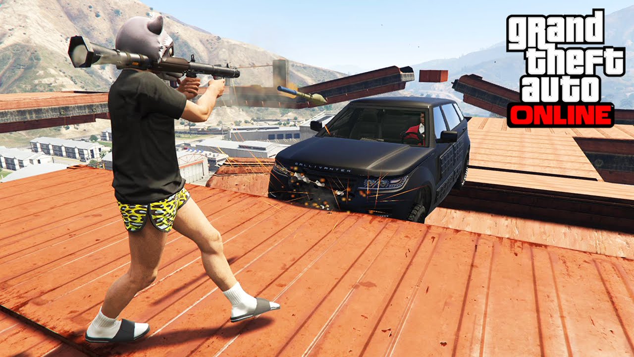BALLER BLINDÉ VS RPG GTA 5 ONLINE