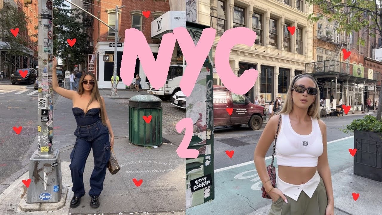 GOING TO OUR FIRST NYFW SHOW!!! | vlog | Sophia and Cinzia | ad