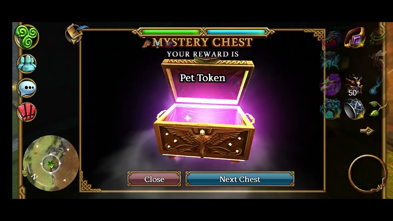 Opening 220 crowsight chests on Celtic Heroes