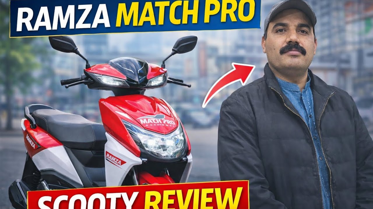Ramza Match Pro Electric Scooty 🔥 Full Review in Urdu