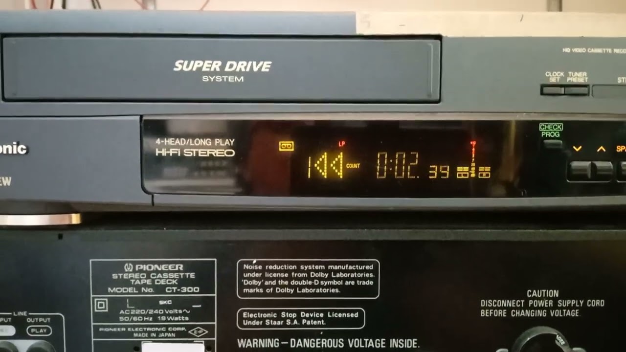 Panasonic NV HD 101 VHS
