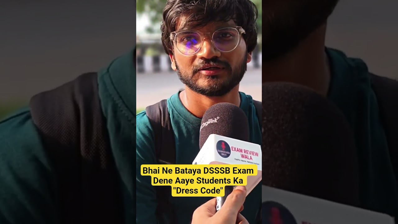 Dress Code | DSSSB Exam 2025 #shorts #dsssbexam2025