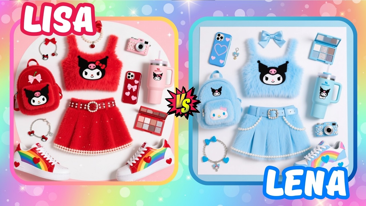 Lisa or Lena 😉💖 Which Cute Dress Wins Your Heart? 😍💌 #lisa #lena #cute #aesthetic #fypシ