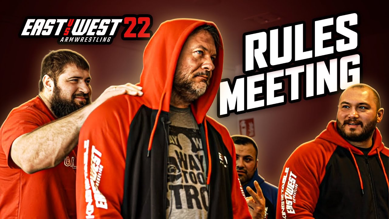 Offical Rules Meeting| East vs West 22