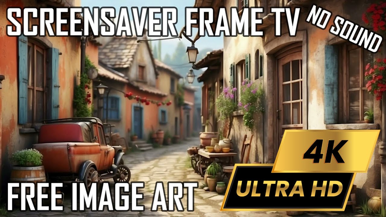 Old Village Frame TV 4K | 10 MIN Wall Art [AI-Generated]
