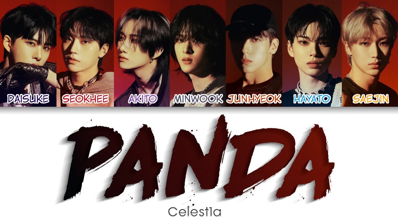 Celest1a (셀레스티아/セレスティア) - PANDA Color Coded Lyrics (han/rom/eng)