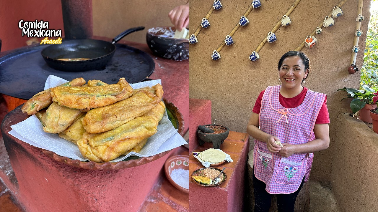 Sin Gastar Tanto Come Delicioso: Calabacitas Rellenas Con Salsa de Molcajete Ranchera 🌶️