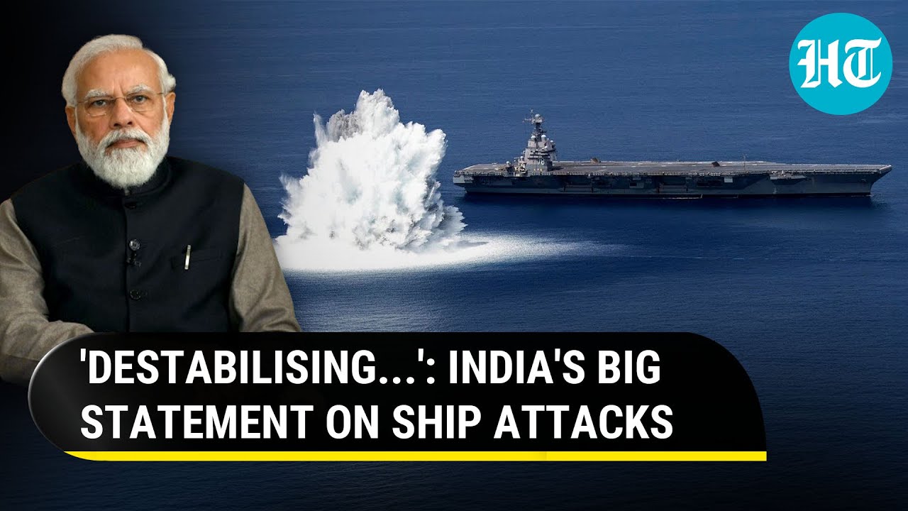 'Will Support...': India Talks Tough As Attacks On Ships In Red Sea Scale Up | Watch